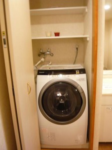 ジェイパーク渋谷東　ドラム式洗濯乾燥機