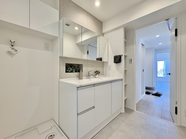 シンシア三軒茶屋レジデンスカフェ_洗面スペースの写真1