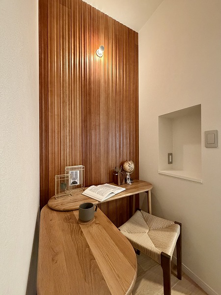 旗の台フラット_アクセントウォールの写真