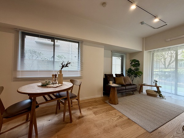 旗の台フラット_ダイニングの写真