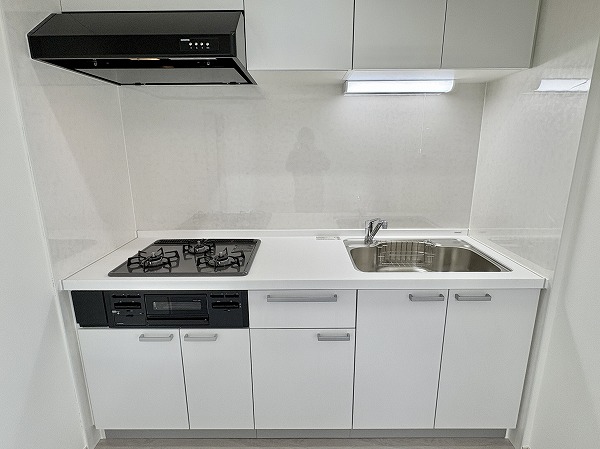 馬事公苑南サンハイツ_壁付キッチンの写真