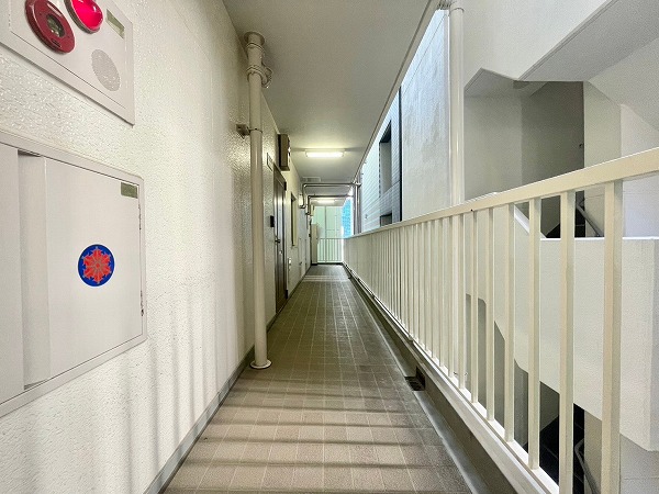 ワコー東日本橋マンション 外廊下