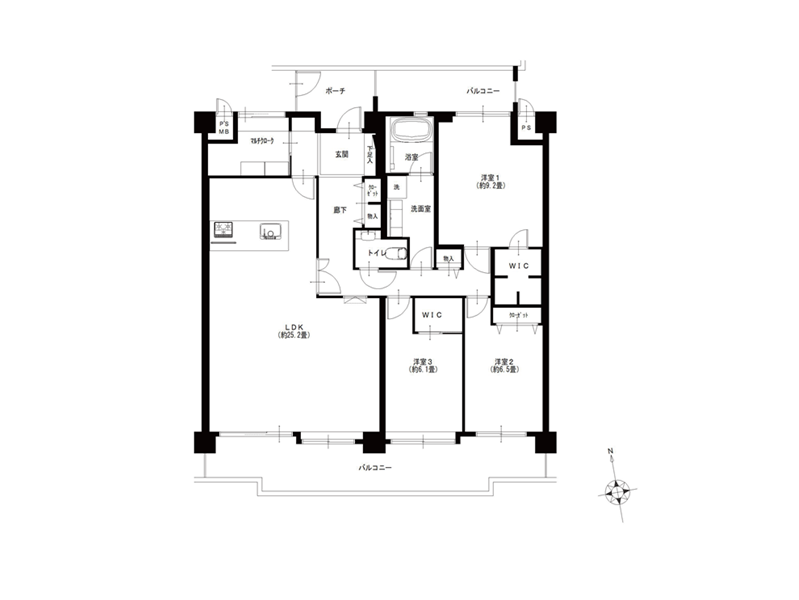 センターハイツ梅ヶ丘