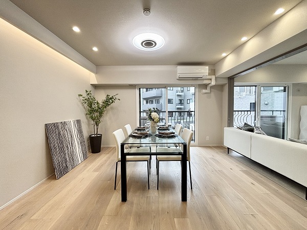 マンション広尾台_リフォーム済みのお部屋の写真