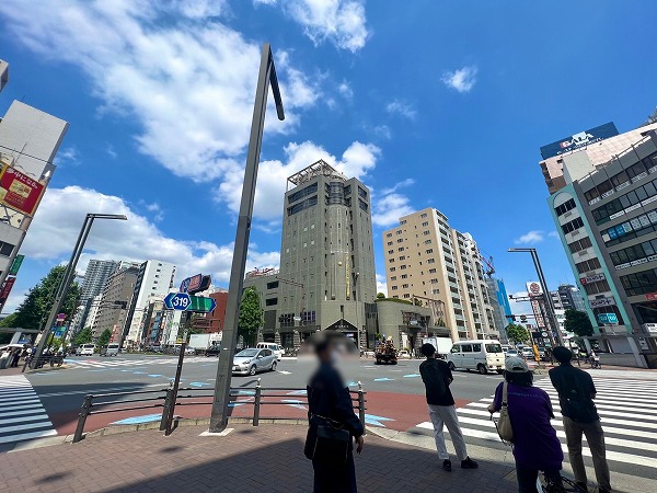 新宿通り×外苑東通り