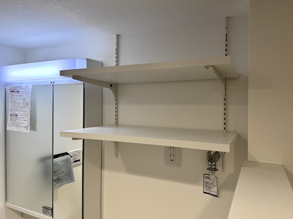 朝日中目黒マンション_ランドリー収納の写真 