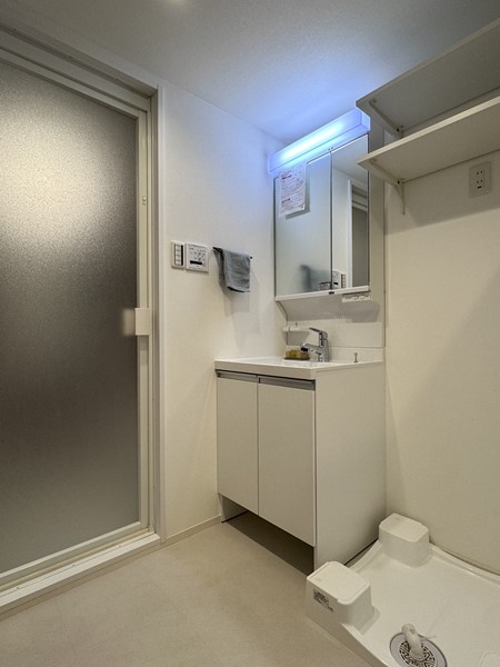 朝日中目黒マンション_洗面化粧台の写真 