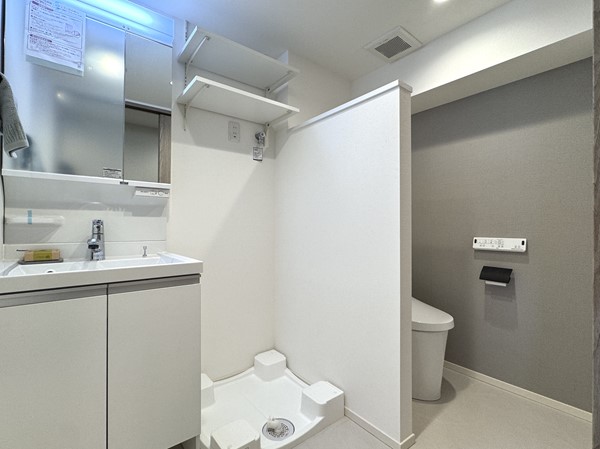 朝日中目黒マンション_洗面室の写真 