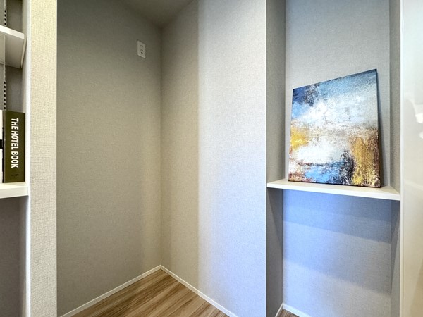 朝日中目黒マンション_冷蔵庫置き場の写真 