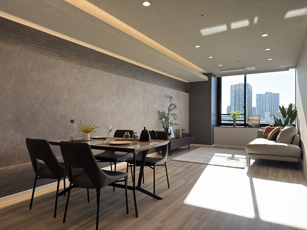 ガレリアグランデ_お洒落なリビングダイニングの写真