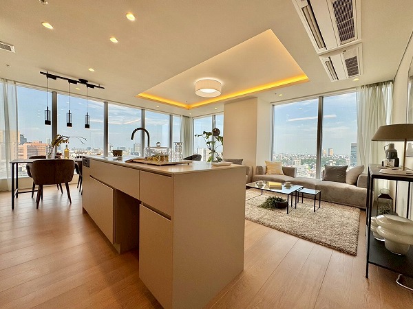 東京タイムズタワー_リビングダイニングキッチンの写真2