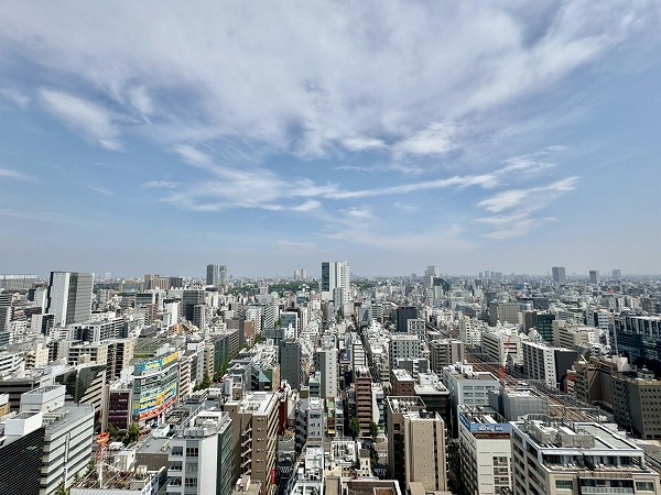 東京タイムズタワー_バルコニーからの眺望の写真