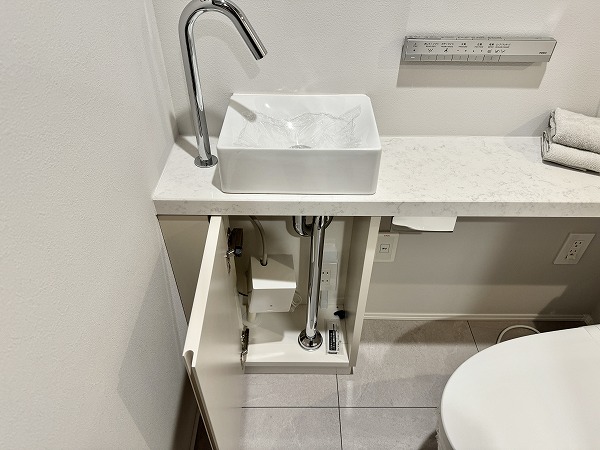 ザ・パークハウス元麻布_手洗い器の写真2