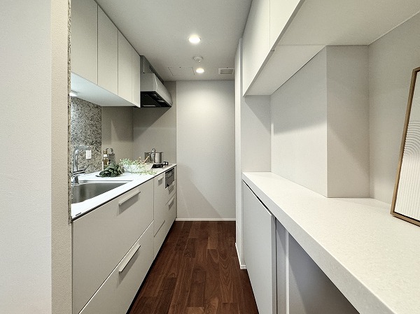 ザ・パークハウス元麻布_システムキッチンの写真