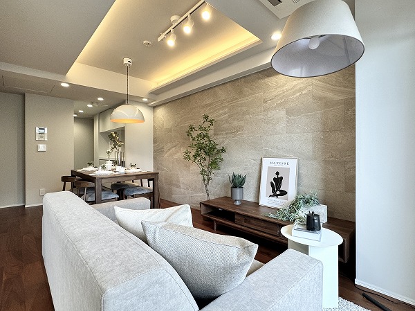 ザ・パークハウス元麻布_LDKの写真3