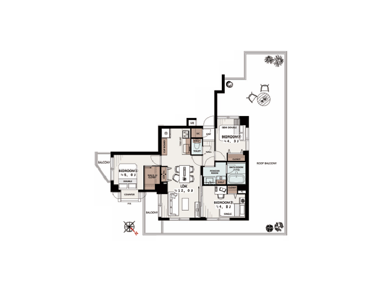 ワコー月島マンション