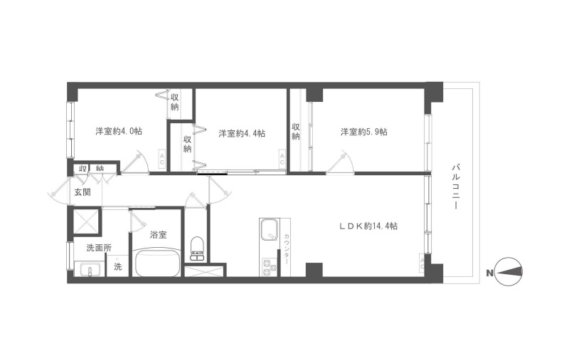 緑が丘マンション