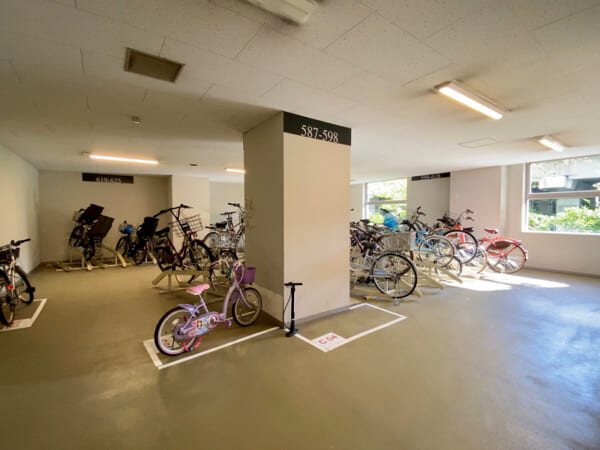 東京ツインパークスライトウィング　駐輪場