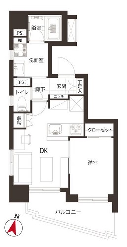 募集中　201号室（1DK／34.27㎡）4,980万円