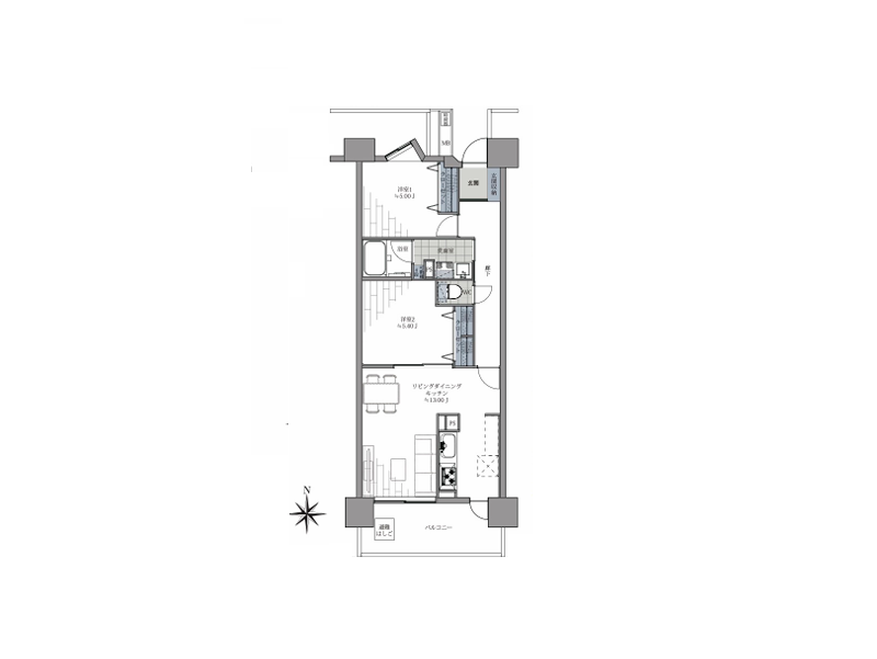 芦花公園パークホームズ