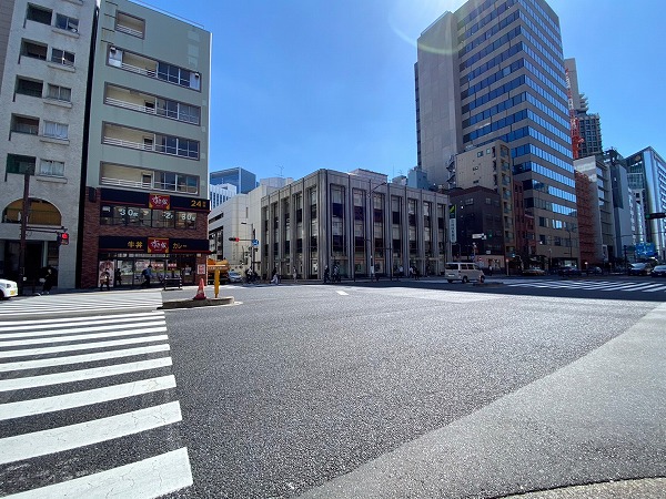 『セントラル三田』までの道のり