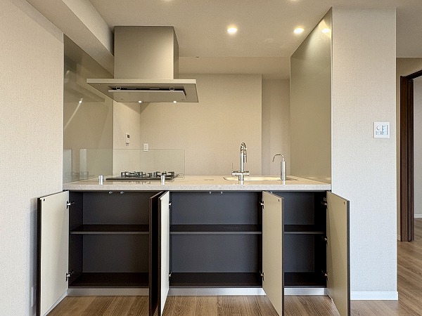 クレッセント駒沢公園パークサイド_キッチン棚の写真