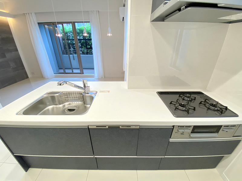 キッチンスペース（約3.1帖） ※食洗機、浄水器一体型水栓付き