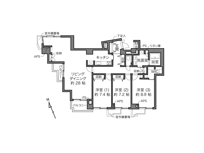 グランヌーブ中野