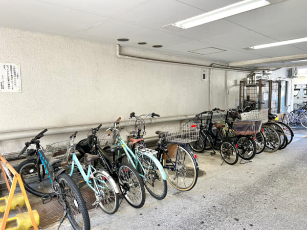 ヴァンヴェール新宿 駐輪場