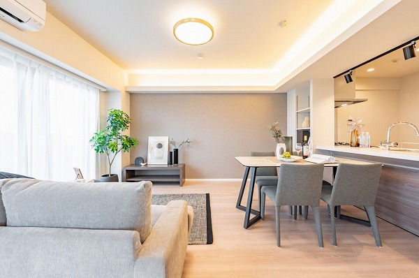 グランドパーク代々木_リビングダイニングキッチンの写真