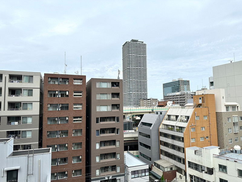 クレストフォルム日本橋リバーフロントタワー　バルコニー眺望 
