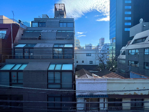 キャッスルマンション西新宿　眺望　バルコニー