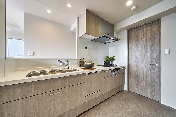 キャナルワーフタワーズWEST_キッチンスペースの写真