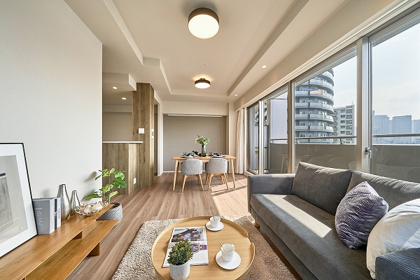 キャナルワーフタワーズWEST_リビングダイニングの写真