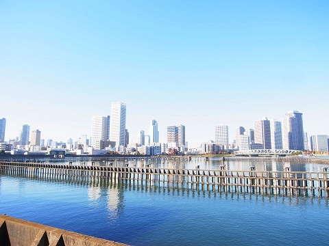 キャナルワーフタワーズWEST周辺