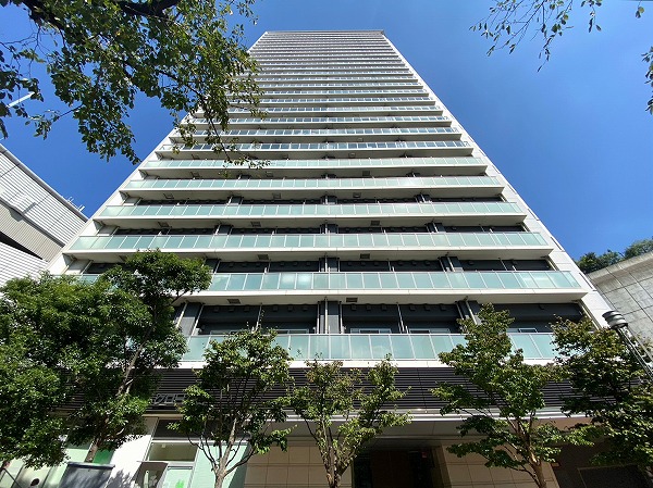 プリズムタワー 外観 正面