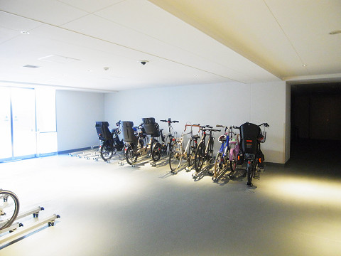 ザ・パークハウスグラン南青山 駐輪場