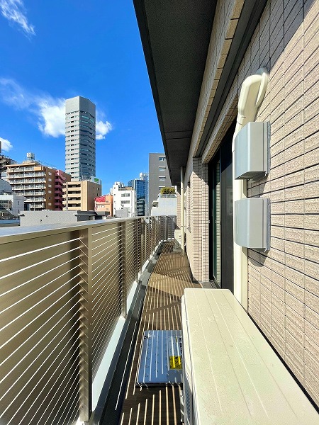オープンレジデンシア四谷荒木町 バルコニー