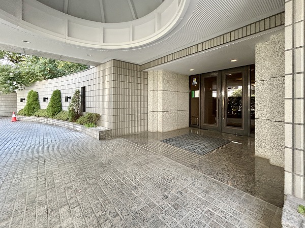 芝白金ヒルズ　アプローチ