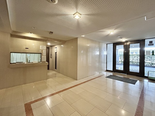 芝白金ヒルズ　エントランス