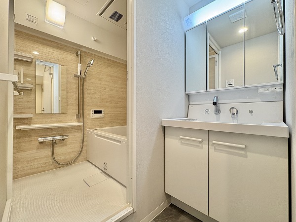 三洋マンション_洗面スペースの写真