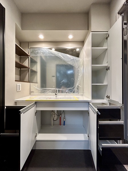 パロス白金_洗面化粧台の写真