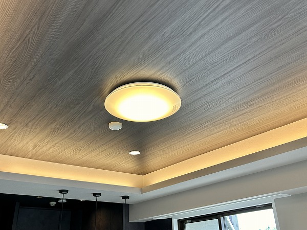 パロス白金_木目の天井の写真