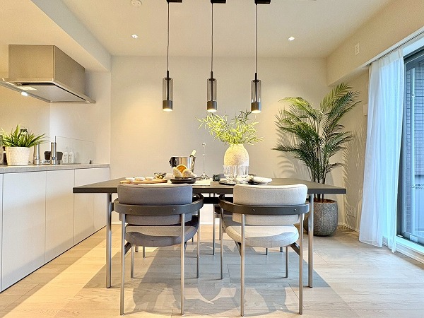 代々木デュープレックス_ダイニング部分の写真