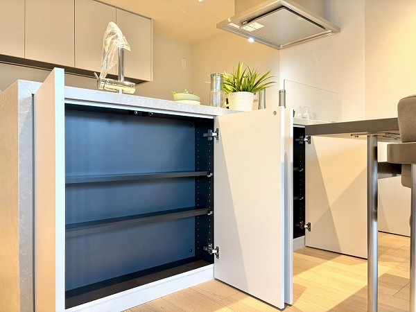 代々木デュープレックス_リビング部分の収納スペースの写真