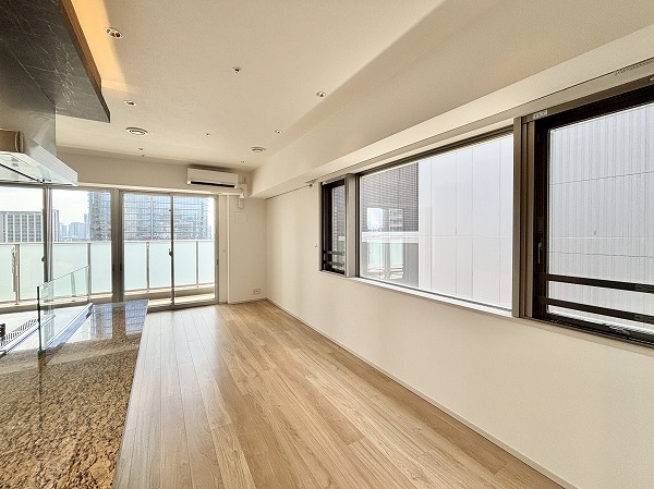 ウェリス六本木_日当たり良好なリビングダイニングキッチンの写真2