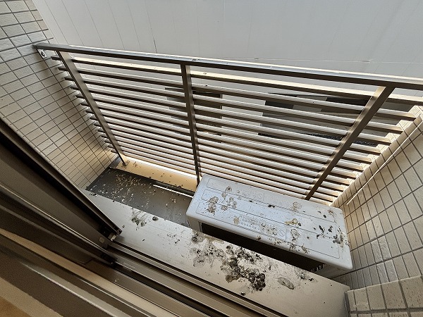 ウェリス六本木_室外機置場の写真