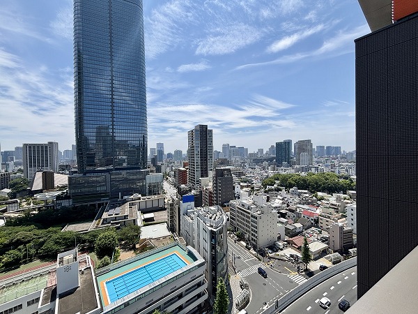 ウェリス六本木_バルコニーからの眺望の写真1