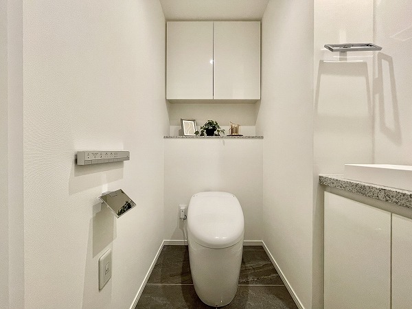 THE ROPPONGI TOKYO CLUB RESIDENCE_手洗い場が備わったトイレ