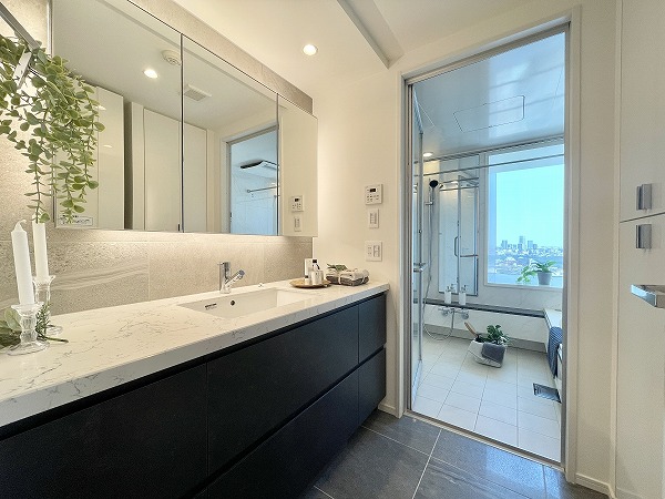 THE ROPPONGI TOKYO CLUB RESIDENCE_清潔感のあるサニタリールーム